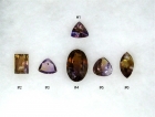 Old Mine Cut Ametrine from Bolivia, 6 stones, 179.81 ctw