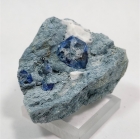 Tabular Benitoite Crystals on Matrix, Benitoite Gem Mine, San Benito County, California