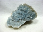 Blue Barite on Calcite, Chihuahua, Mexico ex. Trimingham Collection