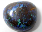 Boulder Opal Freeform Cabochon, Australia, 9.21 carats