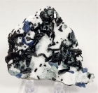 Neptunite and Benitoite with Natrolite, Benitoite Gem Mine, San Benito County, California