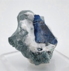 Large Benitoite with Djurleite, Joaquinite, Benitoite Gem Mine, San Benito County, California