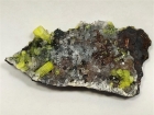 Ettringite and Quartz, N'Chwaning Mine, Field, N. Cape, South Africa