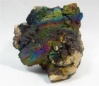 Iridescent "Rainbow" Hematite / Goethite on Quartz, Graves Mtn., Lincoln Co., Georgia