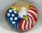 Painted Rock, "Patriot Eagle" #16
