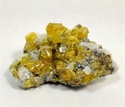 Sphalerite, Calcite & Anhydrite, Empire State Zinc Mine #4, 4075' level, Balmat, New York