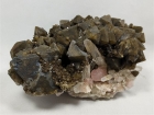 Siderite w/ Fluorapatite & Quartz, Kami Mine, Ayopaya Province, Cochabamba, Bolivia