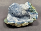 Shattuckite, Quartz, Malachite, Kaokoveld, Kunene Region, Namibia
