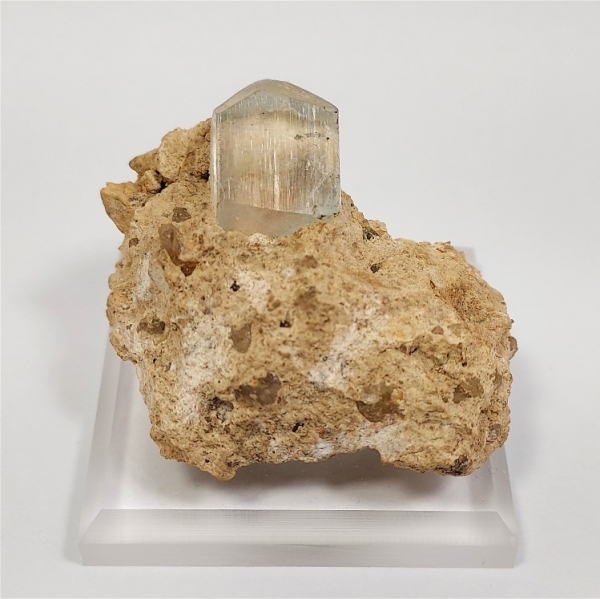 Double Terminated Topaz on Matrix, Klein Spitzkoppe, Erongo Region, Namibia