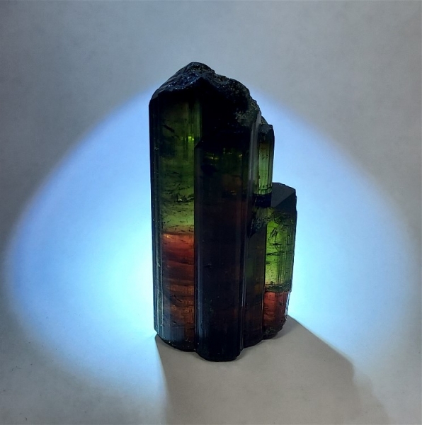 Tourmaline from Brazil, 6.3 cm x 3.1 cm x 2.25, 75.3 g